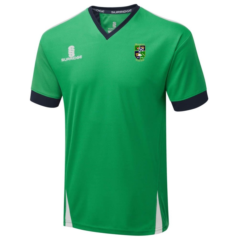 Blade Training Shirt : Emerald / Navy / White